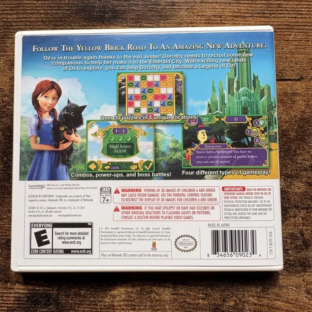 Nintendo legends oz
